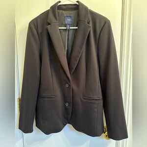 Gap Black Blazer Size 10 Womens Ladies 2 Two Button